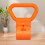 Poignée de kettlebell portable et réglable orange 7