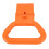 Poignée de kettlebell portable et réglable orange 16