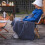 (A) Envelope-style double-sided fleece sleeping bag - gray 7