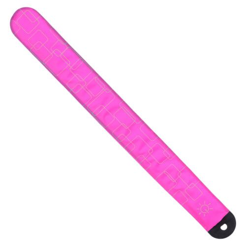 (One) Battery-Powered Night Running Party Luminous Armband (Button) - Pink 2