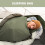(One) Sleeping bag liner - blue 2