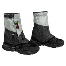 (One pair) Mountaineering and hiking snow gaiter leg warmers - gray M