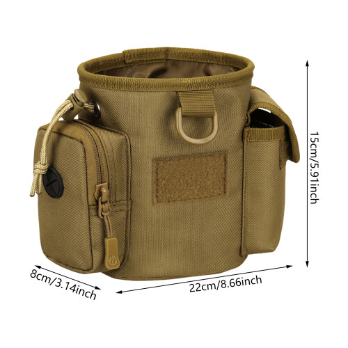 (1) Pet Training Bag - Wolf Brown 2