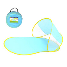 (1 set) Beach slippers tent outdoor sun protection camping awning no need to build a tent simple camping tent - blue