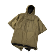 (1) Multifunctional Outdoor Camping Cold-Proof Wearable Poncho Sleeping Bag - Olive Green