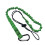 (1) Elastic anti-lost rope anti-fall rope - green 1