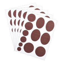 (5 pictures) Nylon Self-Adhesive Down Fabric Patches - Coffee (12 pictures)