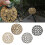 (1) Outdoor Camping Crystal Lampshade - Gold 2