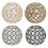 (1) Outdoor Camping Crystal Lampshade - Gold 6