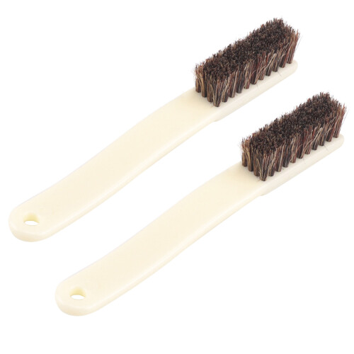 (2) Rock Climbing Chalk Brushes - Boar Hair Brush 4 Rows Medium Hard