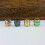 (1) EDC Brass Pendant Knife Pendant - Grass Green Version 9