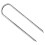 (3) High Strength Tent Pegs - 30cm Silver U-Shaped 8