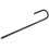 (3) High Strength Tent Pegs - 30cm Black J-Shaped 9