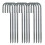 (3) High Strength Tent Pegs - 30cm Silver U-Shaped 6