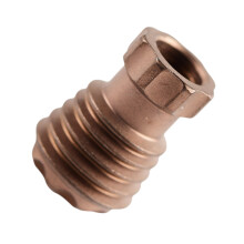 (1) Titanium Alloy Knife Pendant - Bronze