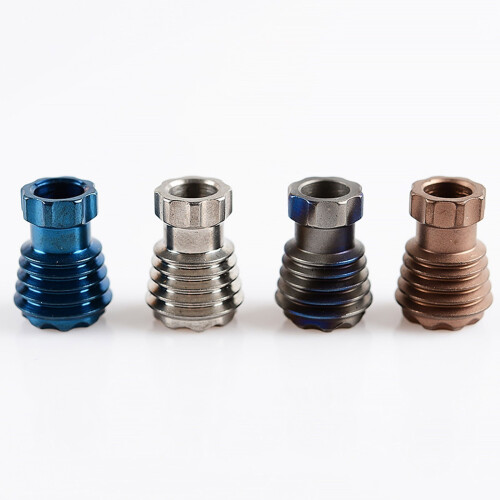 (1) Titanium Alloy Knife Pendant - Titanium Color 2