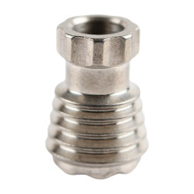 (1) Titanium Alloy Knife Pendant - Titanium Color