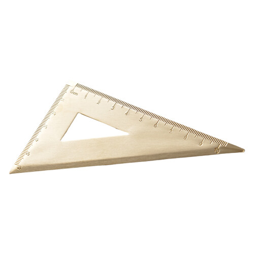 (1) Brass Ruler - Triangle Ruler 2