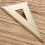 (1) Brass Ruler - Triangle Ruler 5