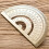 (1) Brass Ruler - Triangle Ruler 7