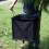 (1) Outdoor Folding Storage Box Trash Can - Black 5