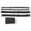 Kids & Adults Agility Training Belt, Polyester, Black, 180g 2