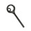 (1) Mountain Climbing Equipment Descender Rope 9-Ring Descender - Black 4