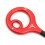 (1) Mountain Climbing Equipment Descender Rope 9-Ring Descender - Black 6
