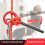 (1) Mountain Climbing Equipment Descending Device Rope Descending Device - Red 8