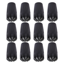 (12) Outdoor Trekking Pole Accessories Tip Covers - Diamond Head Foot Covers