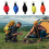 (1) Rock Climbing and Tree Climbing Throwing Bag with Tail 300g - Green 2