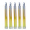 (5) Outdoor Lighting SOS Glow Sticks (Night) - Yellow 1
