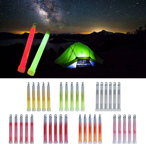 (5) Outdoor Lighting SOS Glow Sticks (Night) - Yellow 1