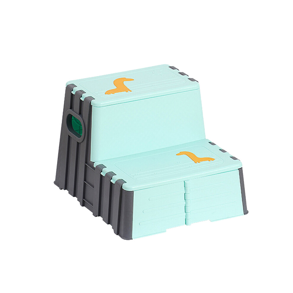 (1) Outdoor Foldable Children's Step Stool - Tranquil Blue-image-OPC-PJCJ7BR-NEW