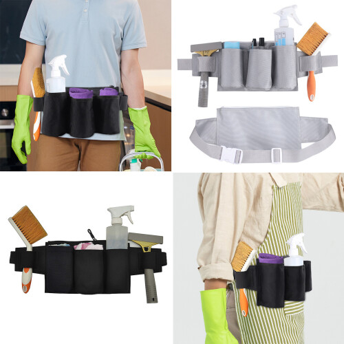 (1) Outdoor Tool Storage Waist Bag - Black 1