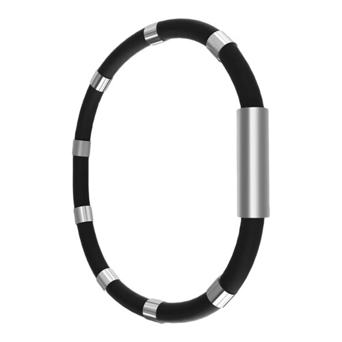 (1) Outdoor Car Anti-static Wristband 8-Ring - Black