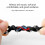 (1) Outdoor Car Anti-static Wristband 8-Ring - Blue 4