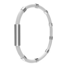 (1) Outdoor Car Anti-static Wristband 8-Ring - White