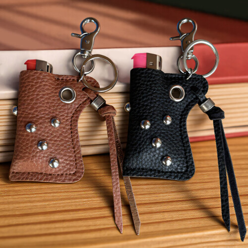 (1) Leather Lighter Holster - Black 2