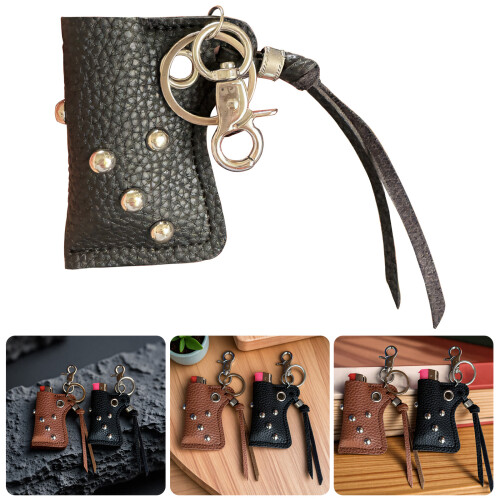 (1) Leather Lighter Holster - Black 1