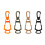 (3) Multifunctional Anti-drop Glove Clips - Orange 3