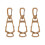 (3) Multi-function Anti-drop Glove Clips - Khaki 7