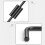 (1 set) Outdoor camping folding storage rack - plastic hooks 7