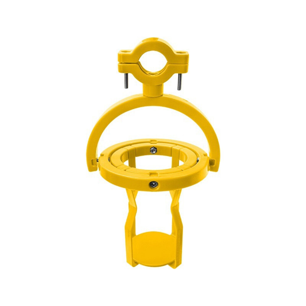 (1) Gyro Cup Holder Spill-Proof Cup Holder - Yellow 7696631903327