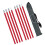 (1 set) 2m awning support aluminum rod - aluminum rod red 7