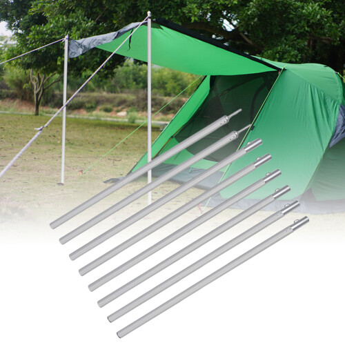 (1 set) 2m awning support aluminum rod - aluminum rod red 1