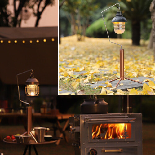(1) Portable Light Stand - Champagne 1
