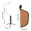 (1) Portable Light Stand - Rose Gold 9