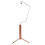 (1) Portable Light Stand - Champagne 9