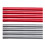(4) Broken Tent Pole First Aid Tubes - Silver 7